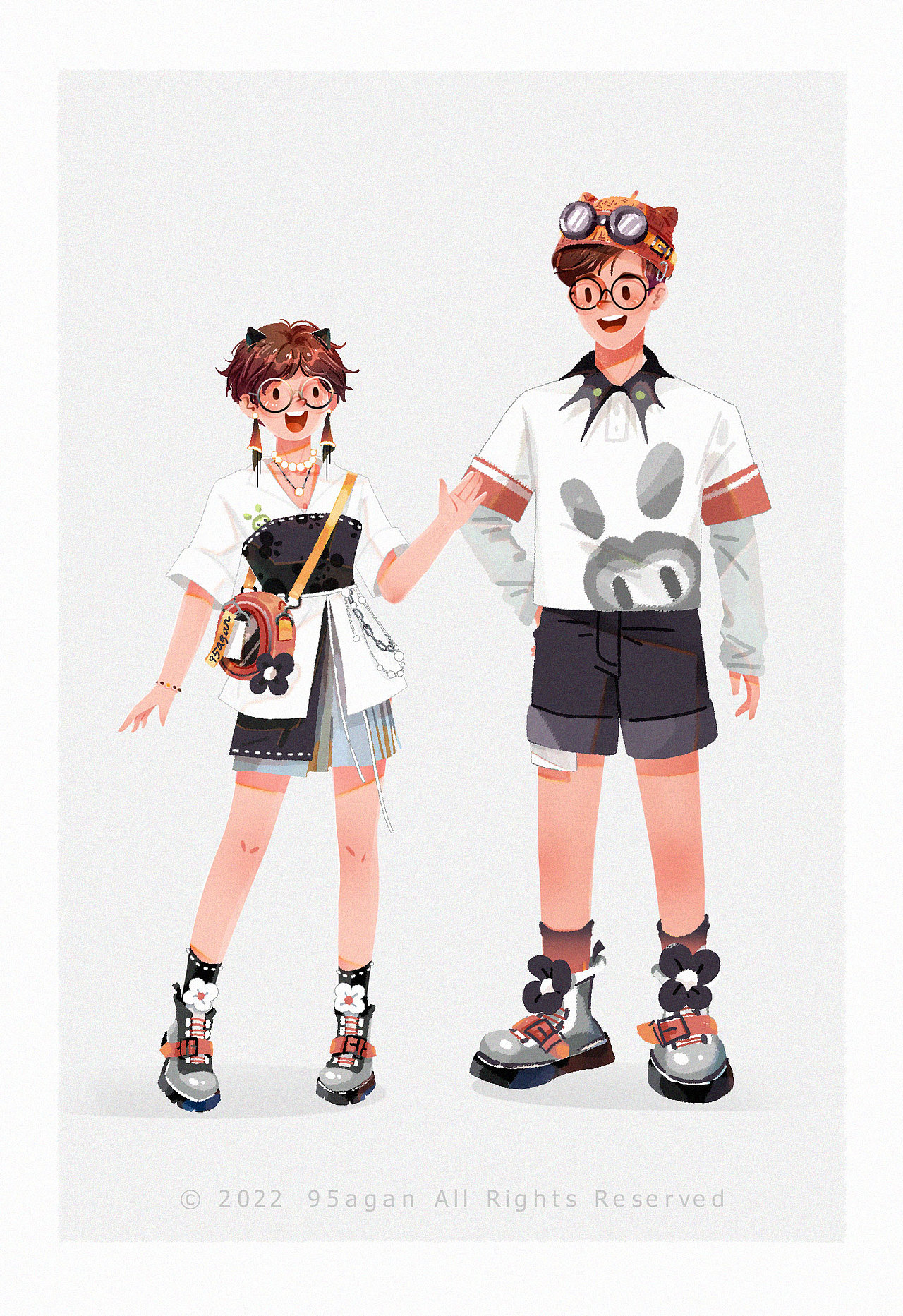 人物穿搭-第2弹（情侣系列）