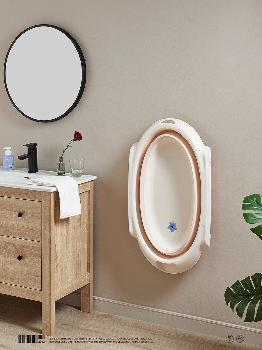 洗澡澡呀 - 一组婴儿浴盆拍摄