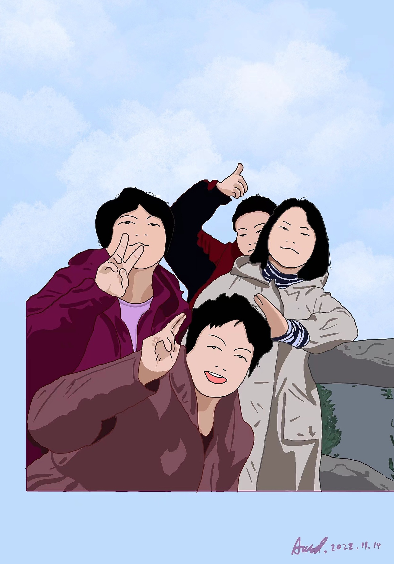 人物插画（图ZMzQ0ODA0NzM2） - 创作习作 - 站酷设计师空吖凌原创素材 - 站酷ZCOOL