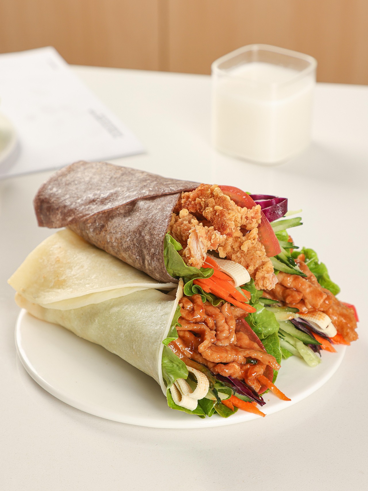 彩色卷餅（圖ZMzIyMzAxNjI4） - 美食攝影 - 站酷設(shè)計(jì)師孫麥芽原創(chuàng)素材 - 站酷ZCOOL