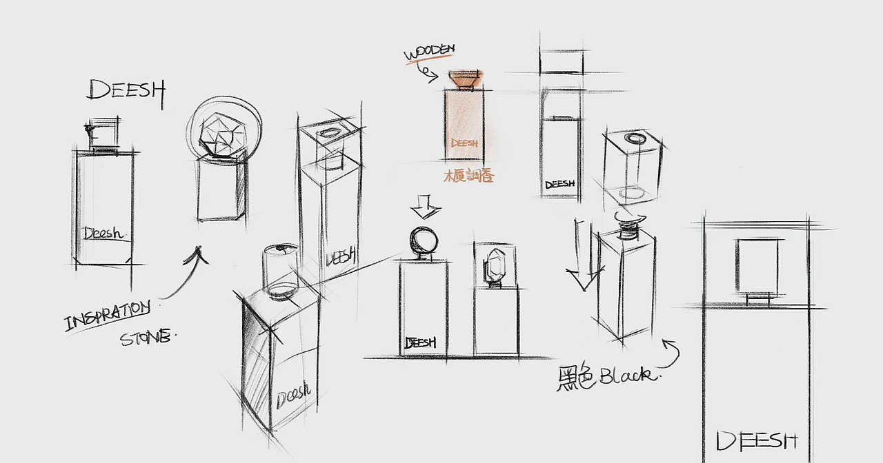 DEESH涤石品牌设计｜男士洗护品牌｜个护美妆品牌（图ZMzY4NzA3ODAw） - 品牌 - 站酷设计师NewDesignLab原创素材 - 站酷ZCOOL