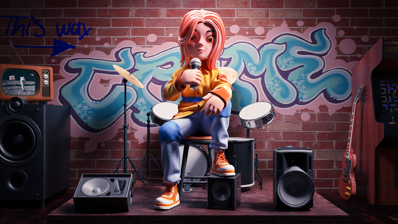 2022 | 个人作品集 · 3D&平面