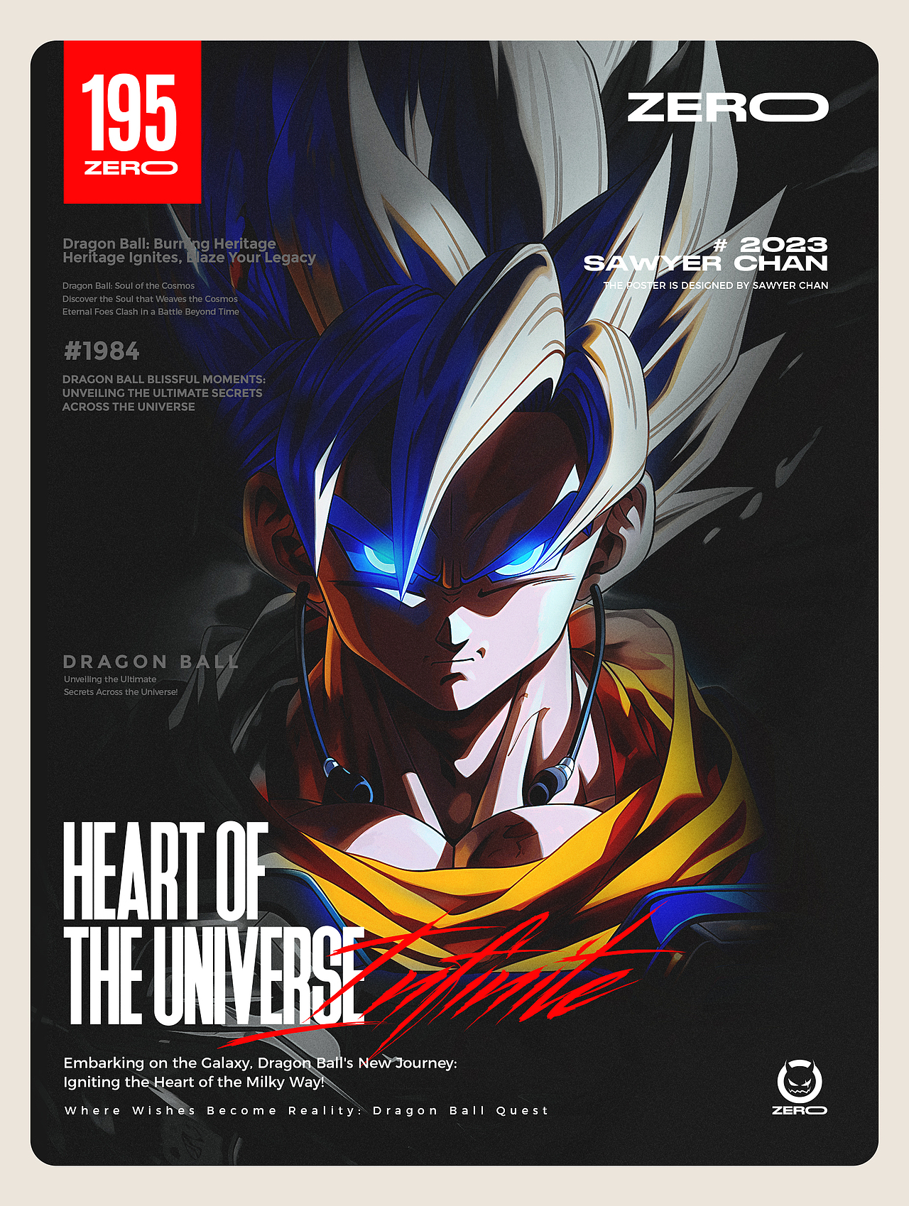 龙珠封面海报设计合集~（图ZMzU5NzY5OTk2） - 海报 - 站酷设计师Sawyerchan原创素材 - 站酷ZCOOL