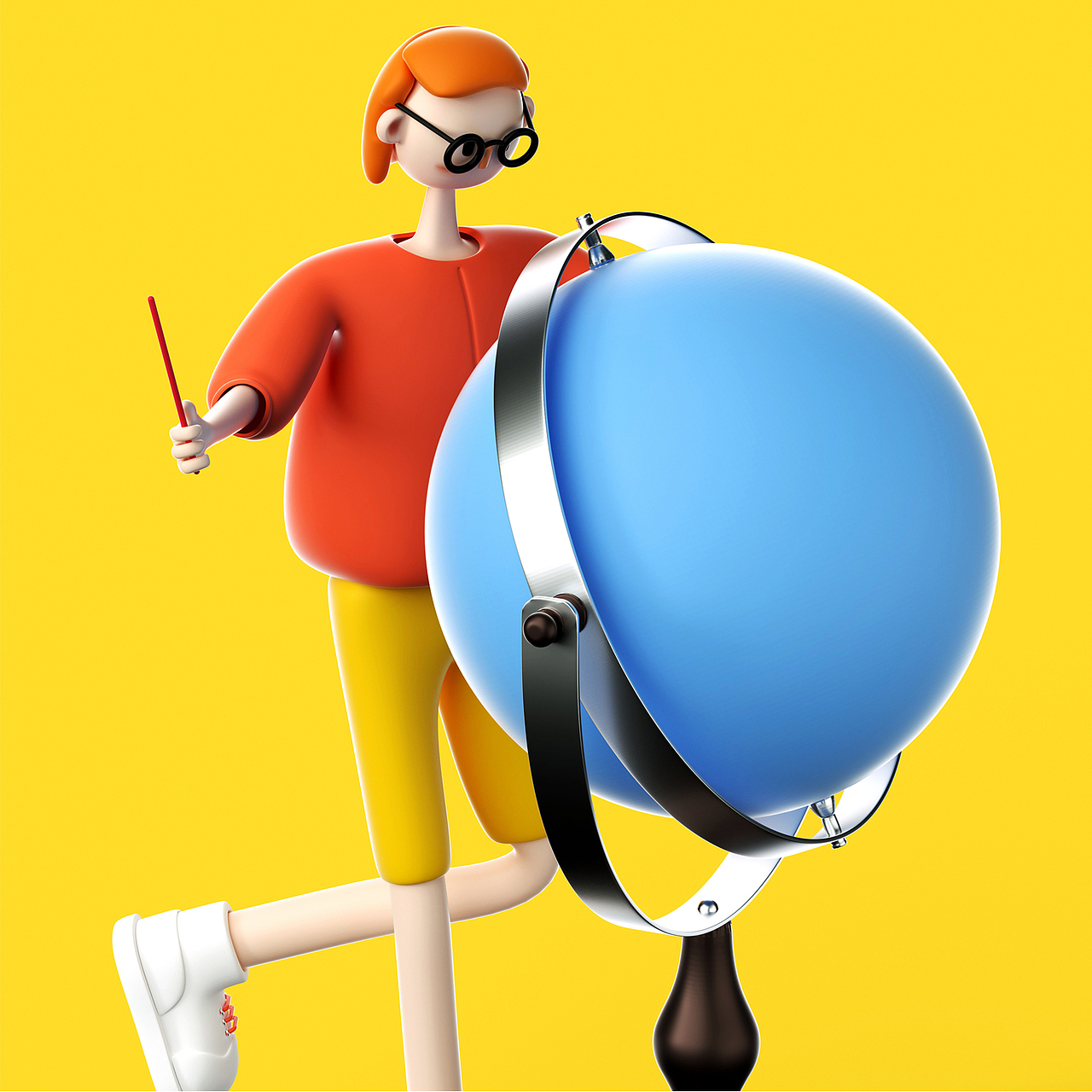 10月卡通人物建模渲染（圖ZMjk3NTY2NDI0） - 電商 - 站酷設計師yangyuping原創(chuàng)素材 - 站酷ZCOOL