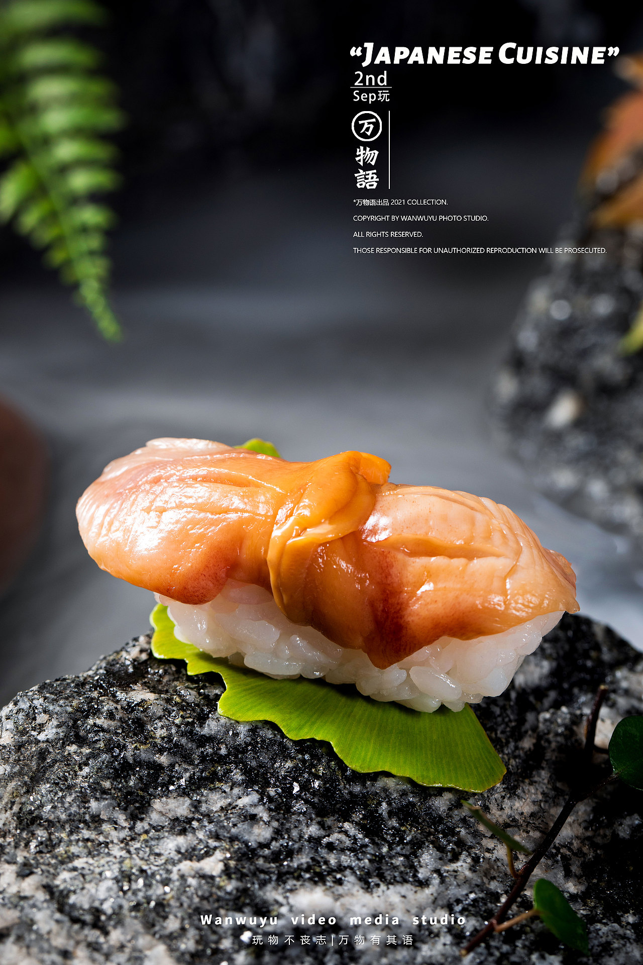 【日料拍摄】高级日料系列：寿司/刺身/铁板烧/备前烧