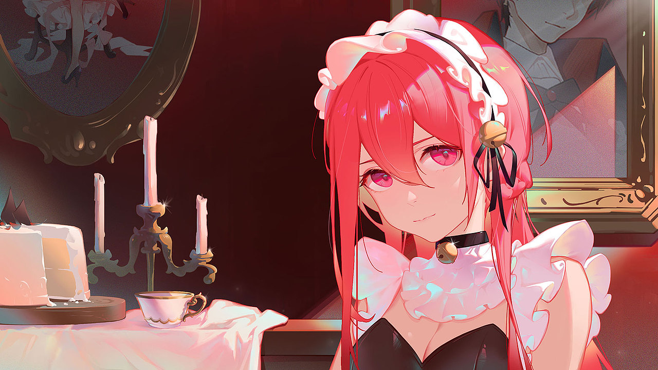 生日会上的芥末女仆（图ZMzYwMzc3MDgw） - 绘本 - 站酷设计师MOJE末杰原创素材 - 站酷ZCOOL