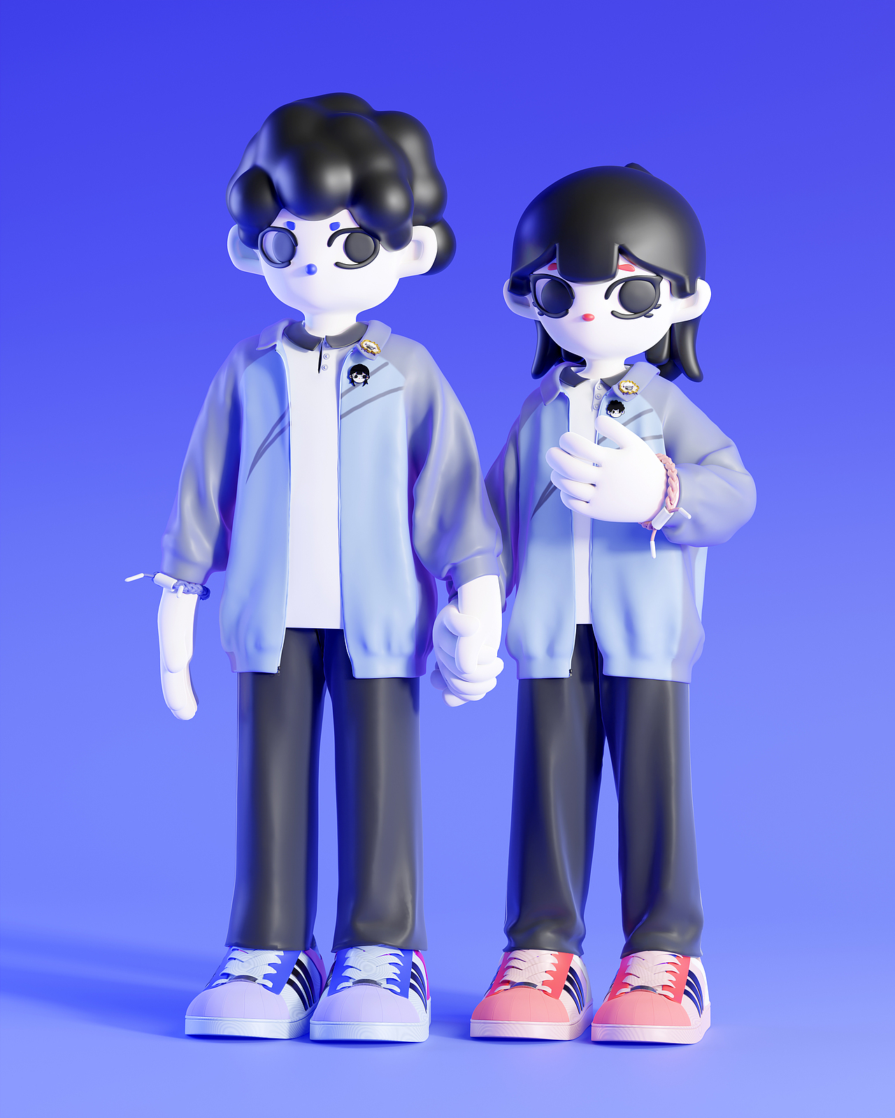 月月和十二-YUEYUESHIER个人形象IP设计