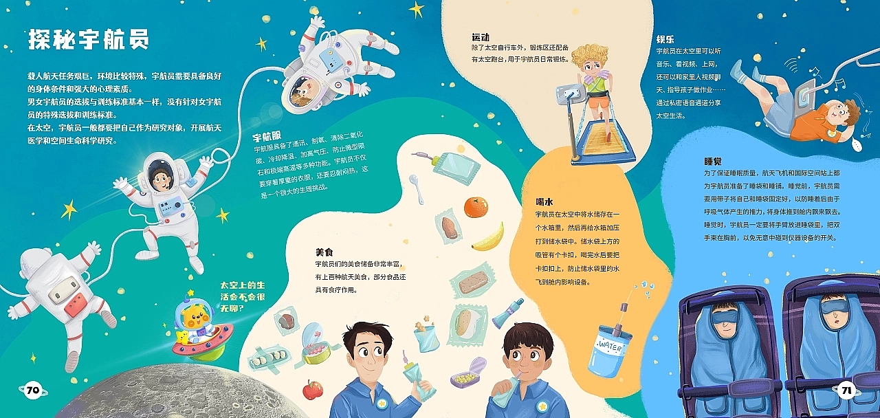 少儿科普书籍《你好！宇宙》（图ZMzExODc4MDA0） - 书籍/画册 - 站酷设计师Freesia77原创素材 - 站酷ZCOOL