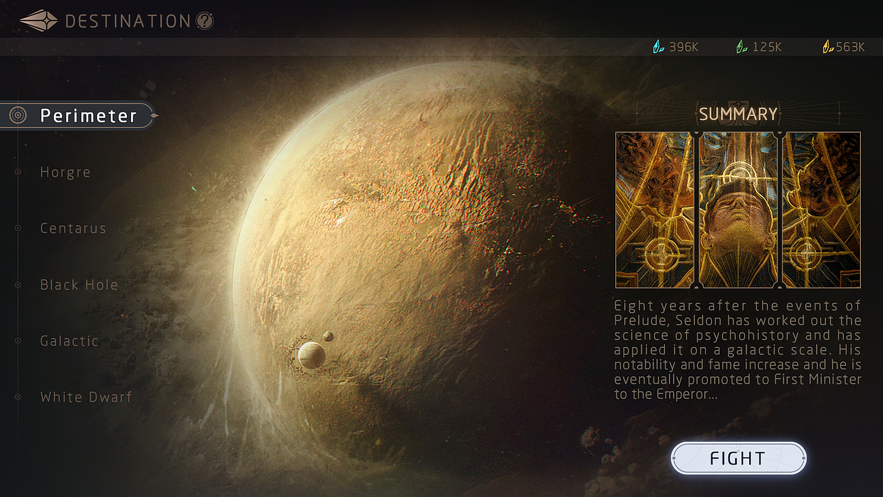 科技/科幻/扁平/游戏UI《FOUNDATION》Dean作品含动效