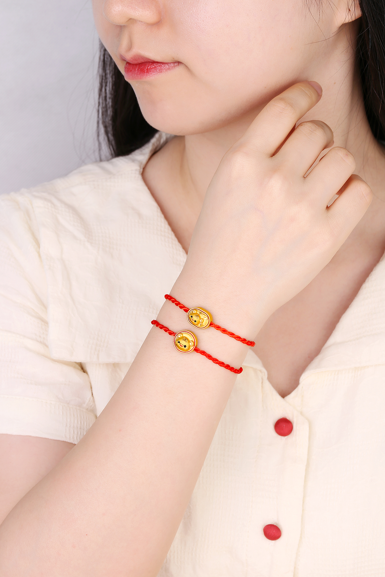 黄金转运珠/白底图/模特图