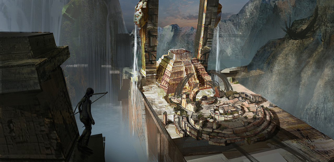 黒焰影视概念设计外景设计 学生作品3