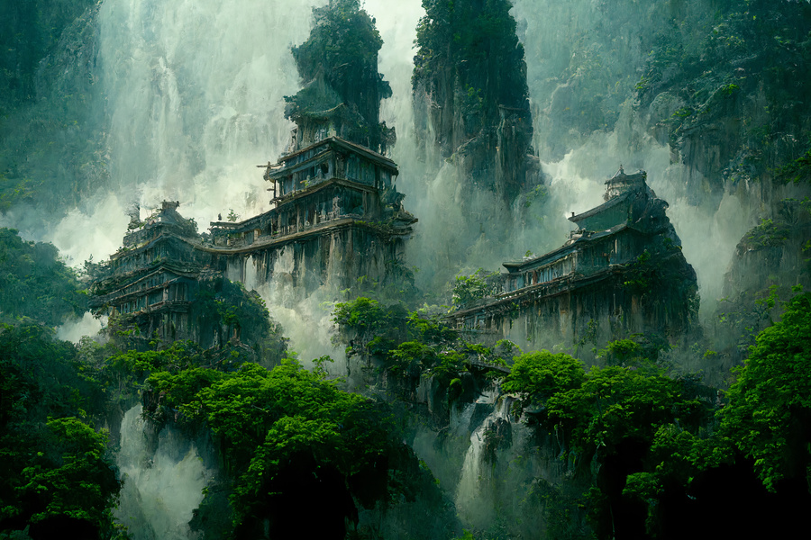 AI-风景