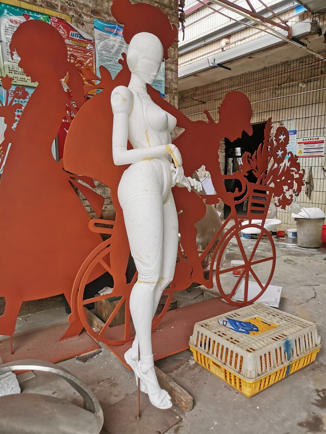 公园校园园林不锈钢雕塑定制 实力商家定制（图ZMzY0MDY3NDM2） - 景观设计 - 站酷设计师辉华金属原创素材 - 站酷ZCOOL