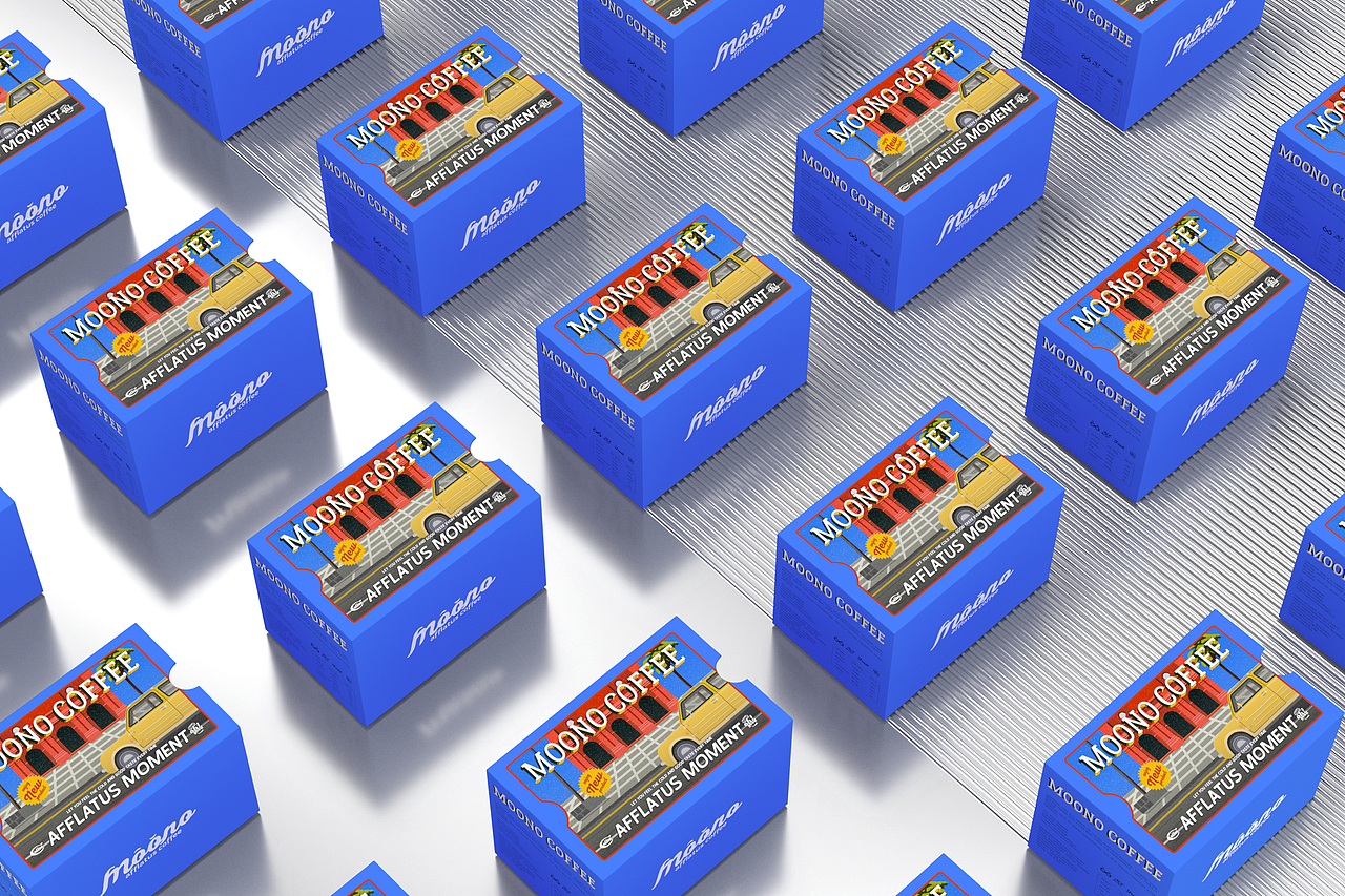 Moono咖啡品牌-餐饮策略视觉设计