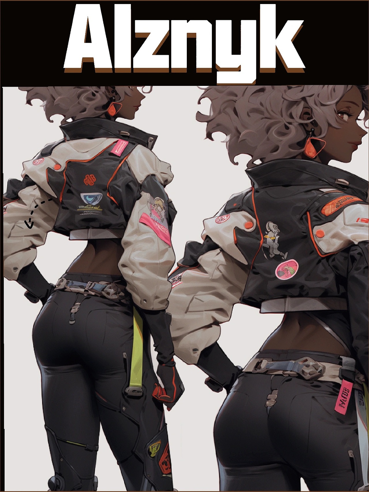 OK!分享一组科技感十足的AI服装展示设计关键词