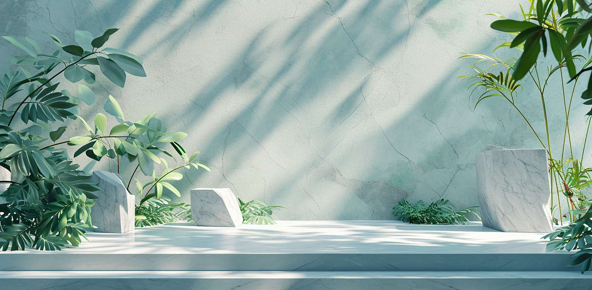 AI电商绿植展台