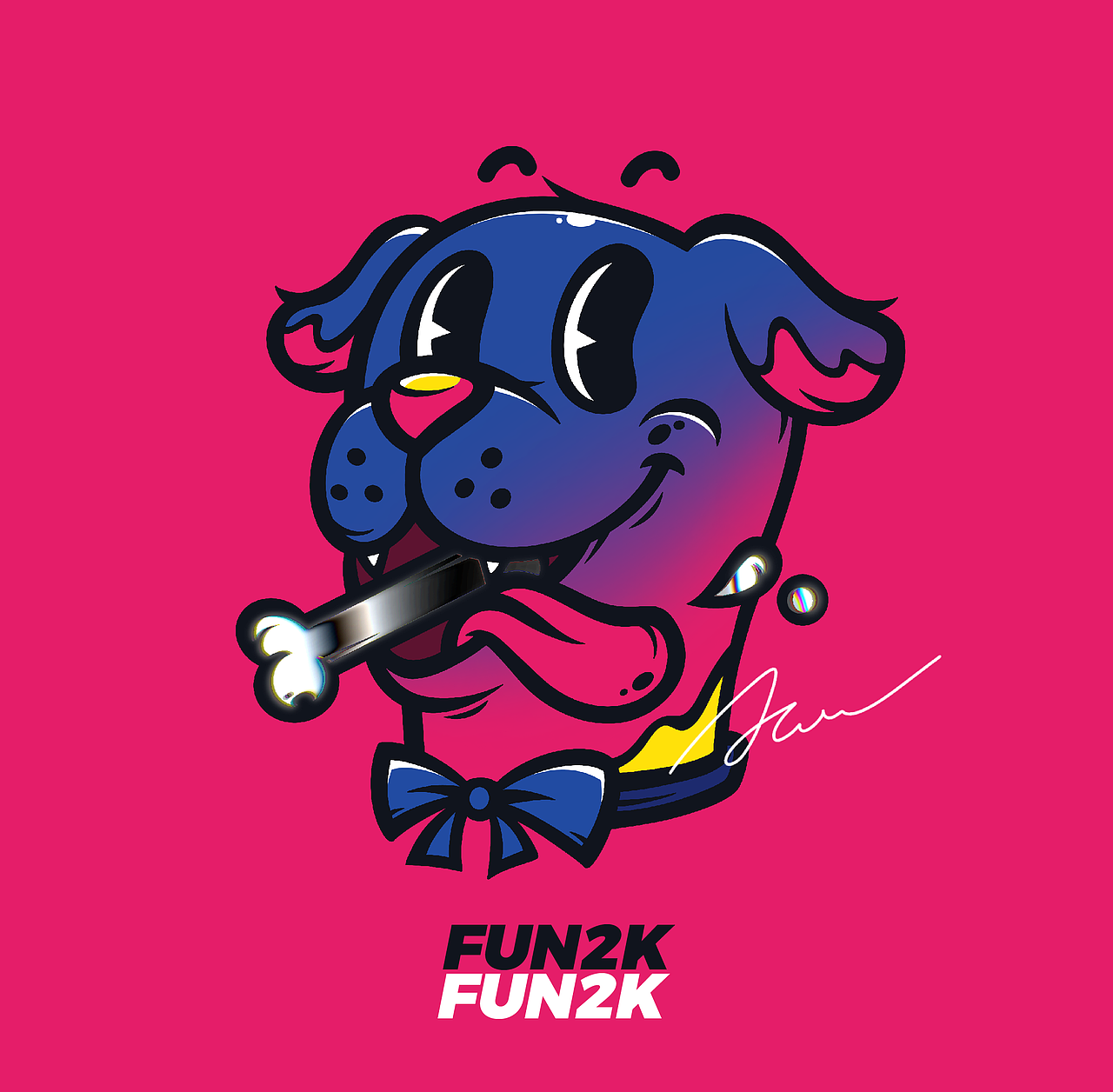 FUN2K-潮流涂鴉插畫設計（圖ZMzIzOTM2MDYw） - 商業(yè)插畫 - 站酷設計師阿涼ACOOL原創(chuàng)素材 - 站酷ZCOOL