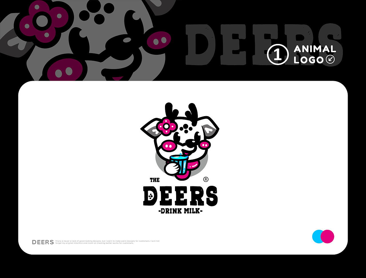 LOGO DESIGN-芭比粉萌宠-美食篇