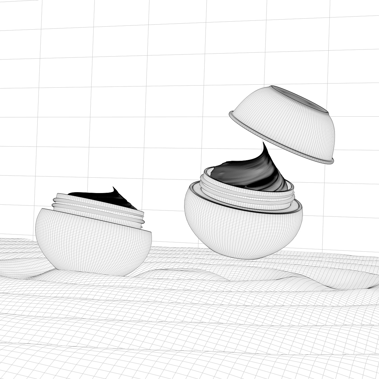 化妆品包装,c4d建模,oc渲染 仅供学习参考