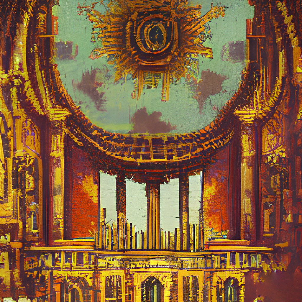 #wow+数字艺术nft西方艺术史派别风格插画装饰画