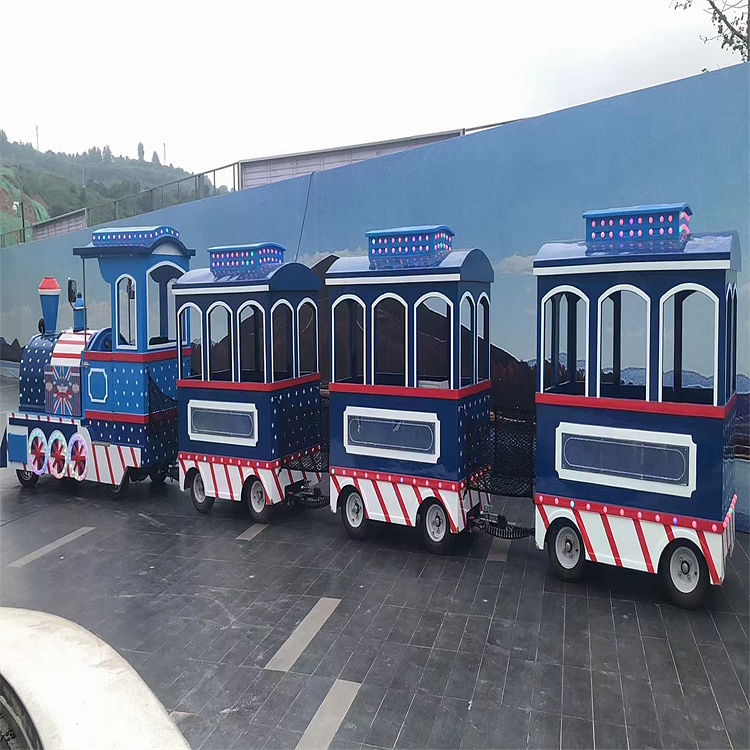 园区无轨托马斯小火车出租一拖四巡游租赁