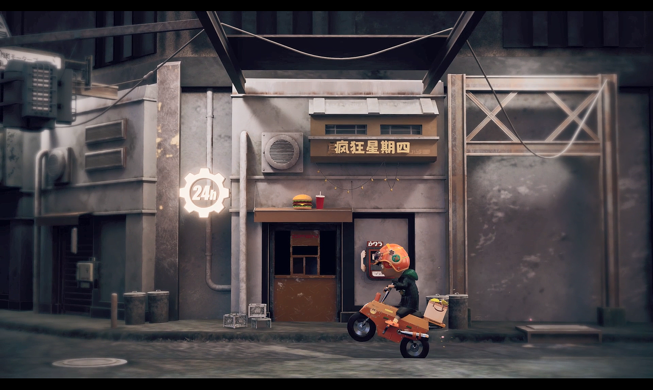 UE5|Maya《薯条外卖》