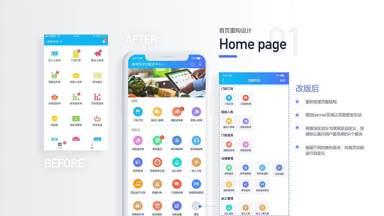 供应链APP — UI设计改版（图ZMzQyOTI1NDMy） - APP界面 - 站酷设计师设计师蓝希原创素材 - 站酷ZCOOL