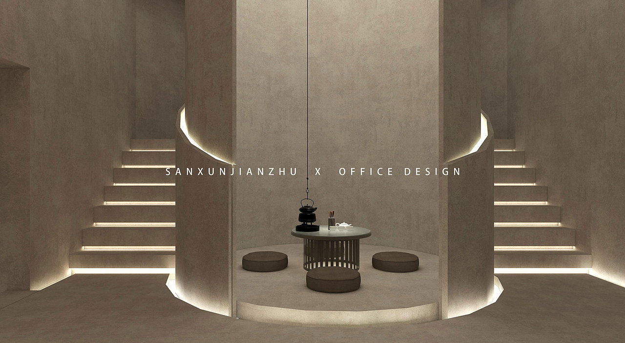 人間時(shí)節(jié)茶室【裝修作品】（圖ZMzQ3NDE3MDA4） - 商業(yè)空間設(shè)計(jì) - 站酷設(shè)計(jì)師你妹子的君原創(chuàng)素材 - 站酷ZCOOL