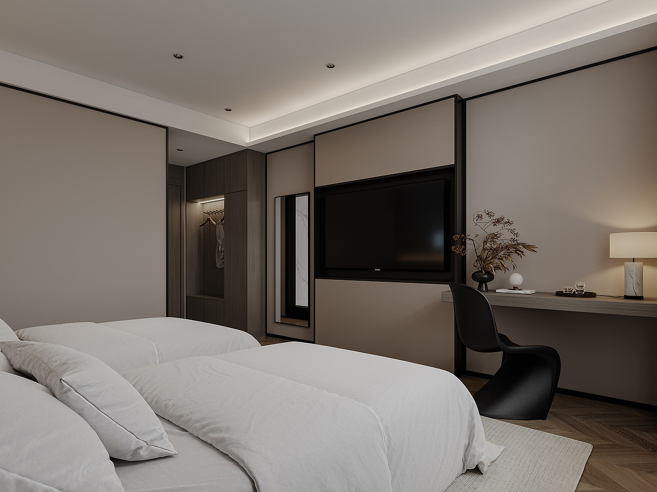 北一设计 | 黄石煌朝宾馆工装项目.