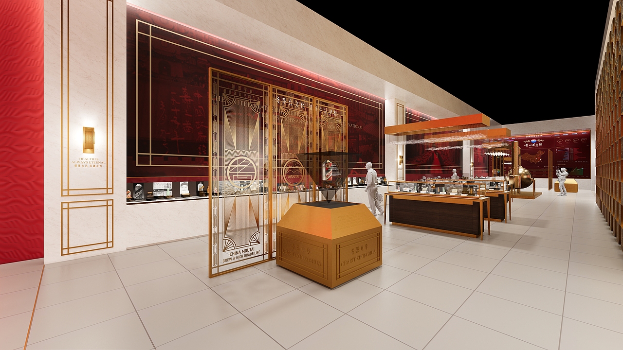 茅台展厅|其他|其他|重庆迪普文化 - 原创作品 - 站酷 (zcool)