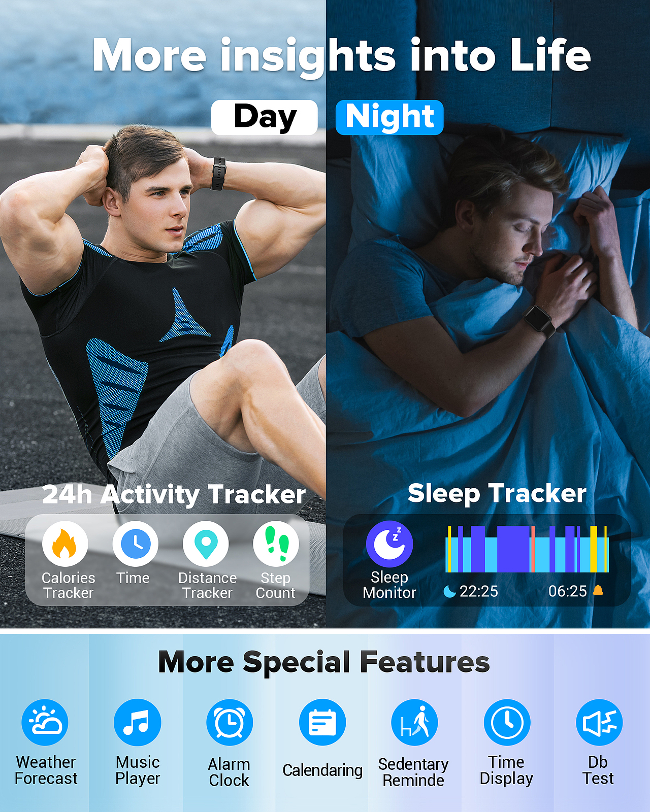 亚马逊智能手表 详情主图/A+