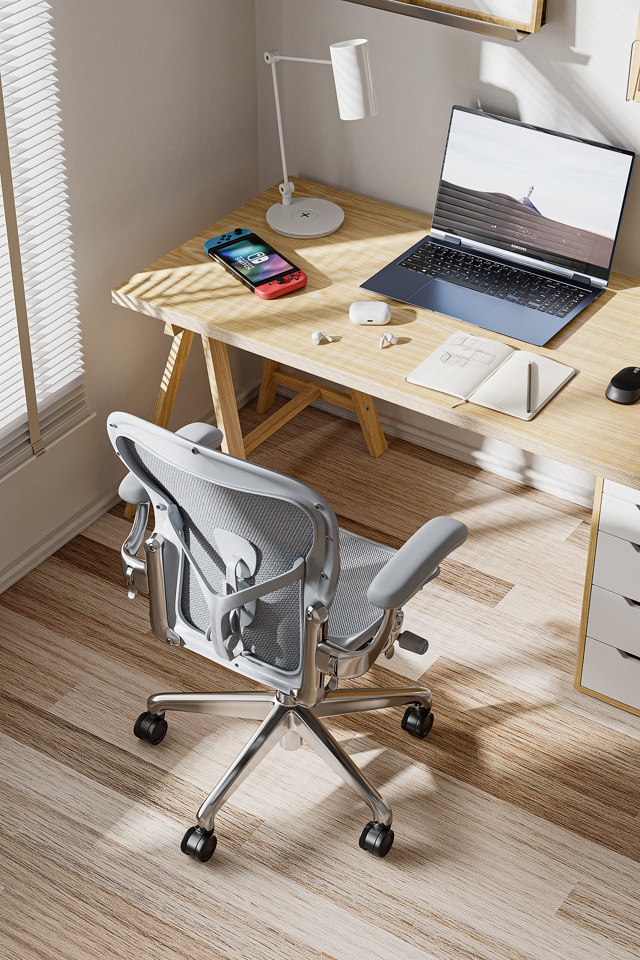 七月的渲染之~电脑椅渲染（图ZMzEwODUwMzgw） - 产品 - 站酷设计师小张与张原创素材 - 站酷ZCOOL