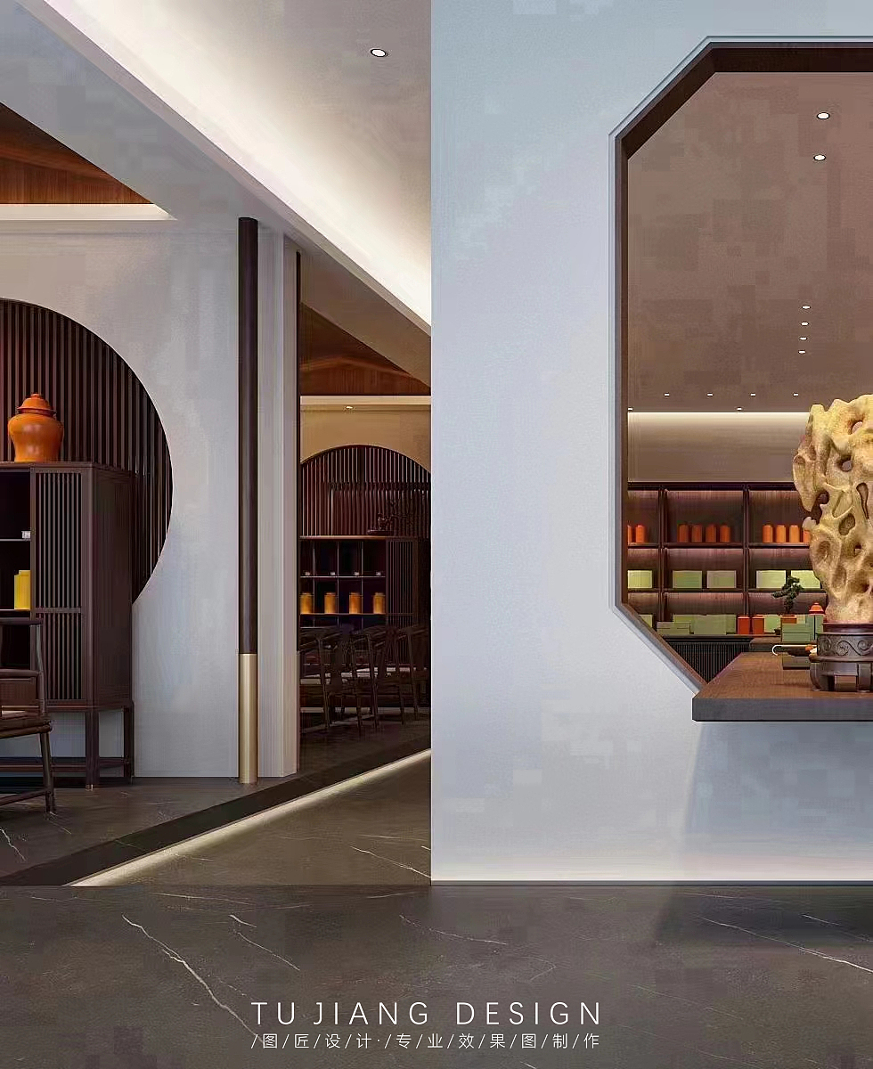 新中式茶室案例分享