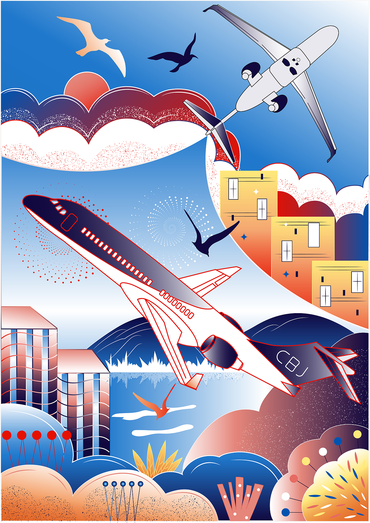 手提袋包装设计（图ZMzE2MTc0Njgw） - 商业插画 - 站酷设计师高乐高乐原创素材 - 站酷ZCOOL