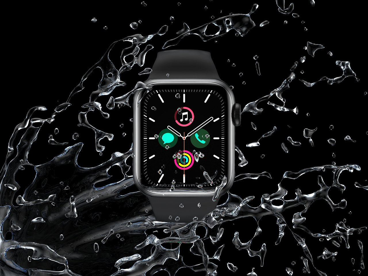 【C4D- Apple Watch 4】Render
