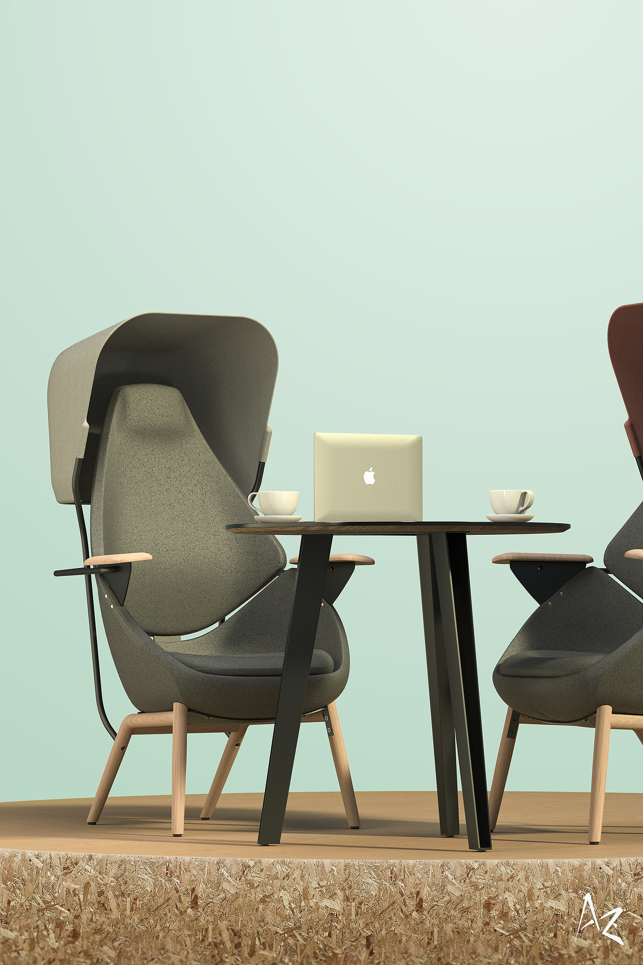 MySpace —— 新型办公休闲椅概念