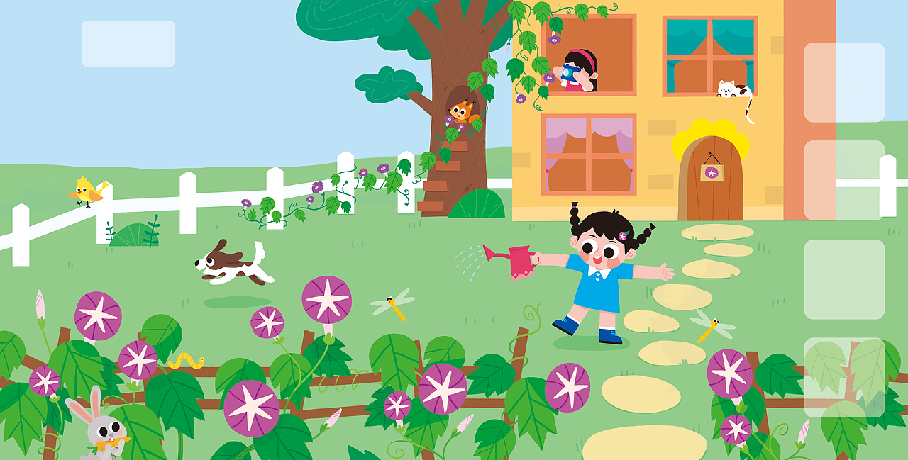 童谣发声书（图ZMzQzMTU4Mzc2） - 儿童插画 - 站酷设计师胡桃laaa原创素材 - 站酷ZCOOL