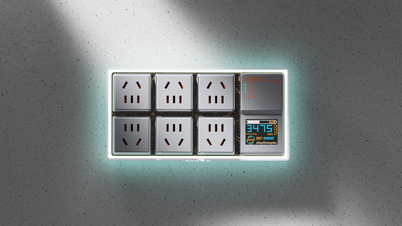 Trozk® Punk E-Power系列 Hardcore-65氮化镓插座