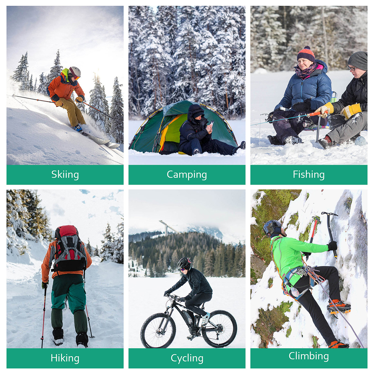 发热袜子 亚马逊主图 A+