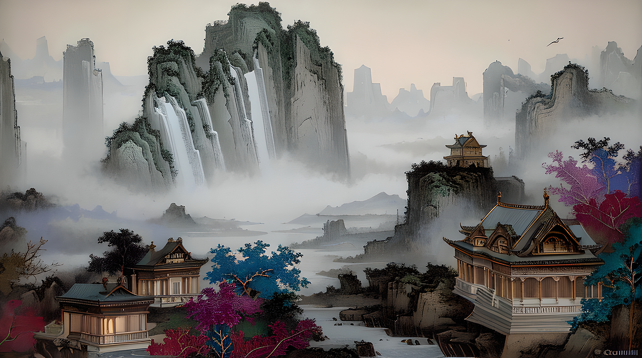 还是中国画漂亮