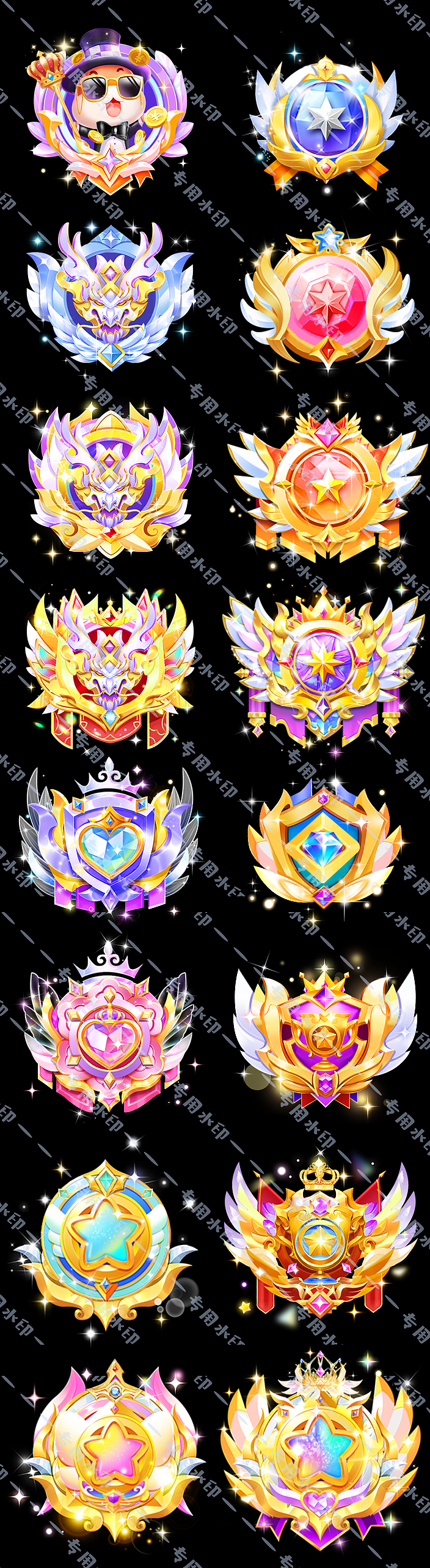 语音勋章（图ZMzQ0ODk1NDA4） - 游戏原画 - 站酷设计师Z89395845原创素材 - 站酷ZCOOL