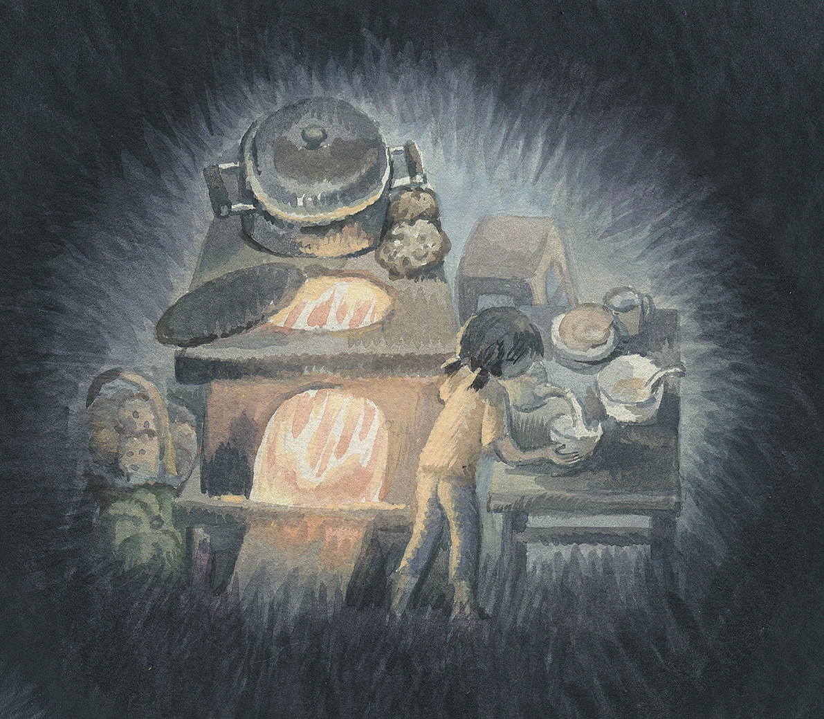 绘本《旋转吧，玉娃》（图ZMzQwMzAwMTcy） - 绘本 - 站酷设计师老老老鱼原创素材 - 站酷ZCOOL