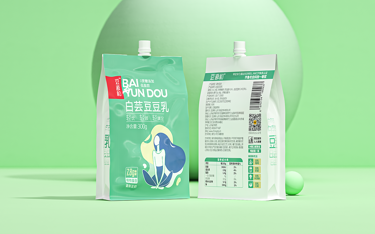 DODE CASE×豆源和·品牌豆乳包装设计