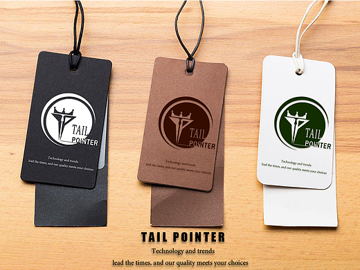 Tail pointer 服装品牌logo设计
