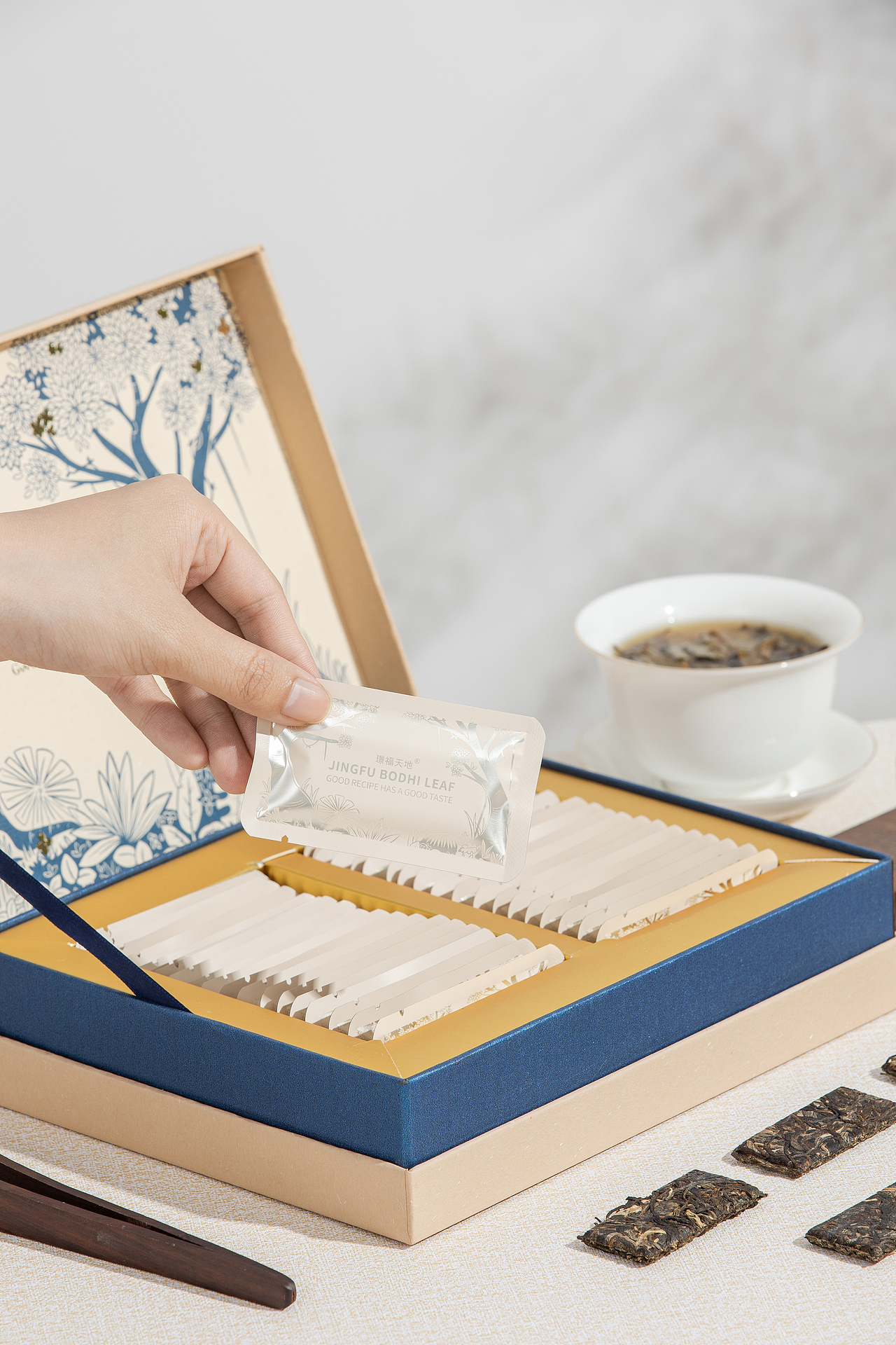 普洱茶饼电商场景图拍摄