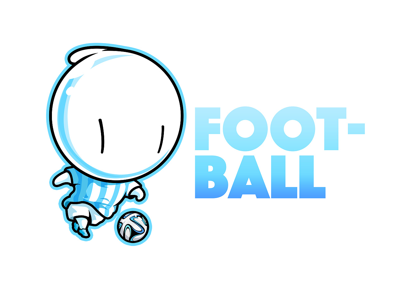 跃动客体育卡通形象设计