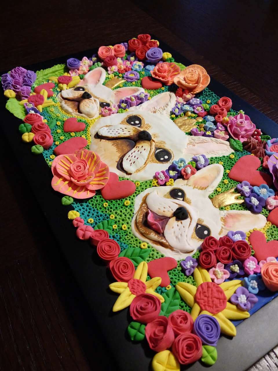 【山猫茶狐の手作】三只可爱的法斗~（图ZNjE0NjgwNjQ=） - 其他手工艺 - 站酷设计师阿拉布布原创素材 - 站酷ZCOOL