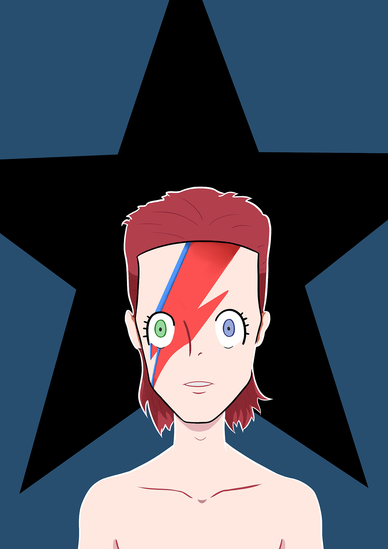 大卫鲍伊（图ZMTcyODEwNzI0） - 创作习作 - 站酷设计师MAY42原创素材 - 站酷ZCOOL