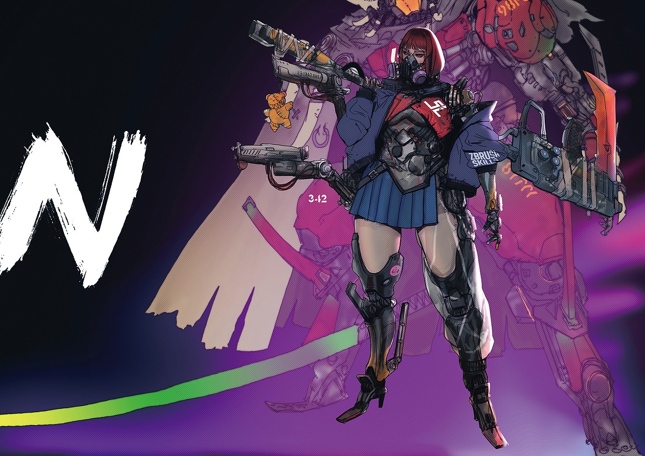 10年历程（图ZMTk0MDQ2NjM2） - 游戏原画 - 站酷设计师乔安CG原创素材 - 站酷ZCOOL