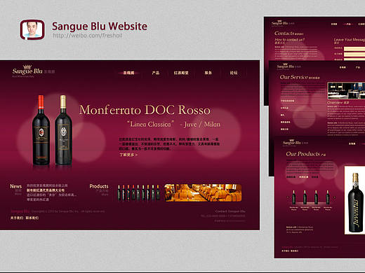 N个电商形网站设计